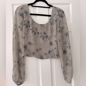 Floral blouse